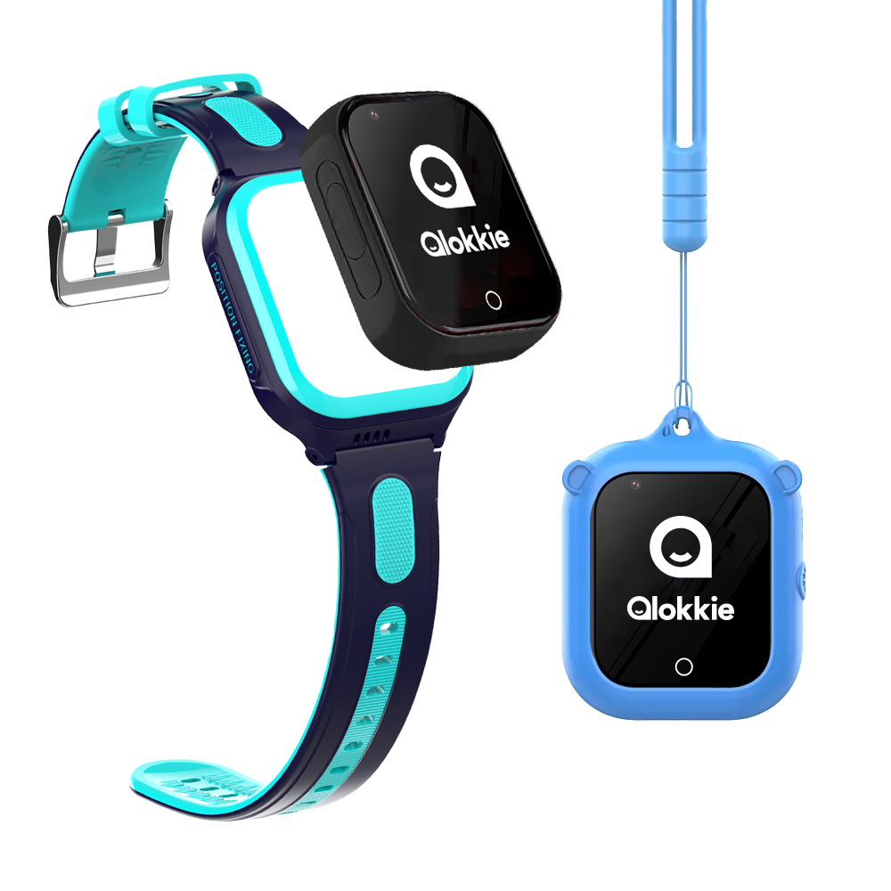 GPS horloge GO + , uit het bandje gehaald, met silicone hanger.