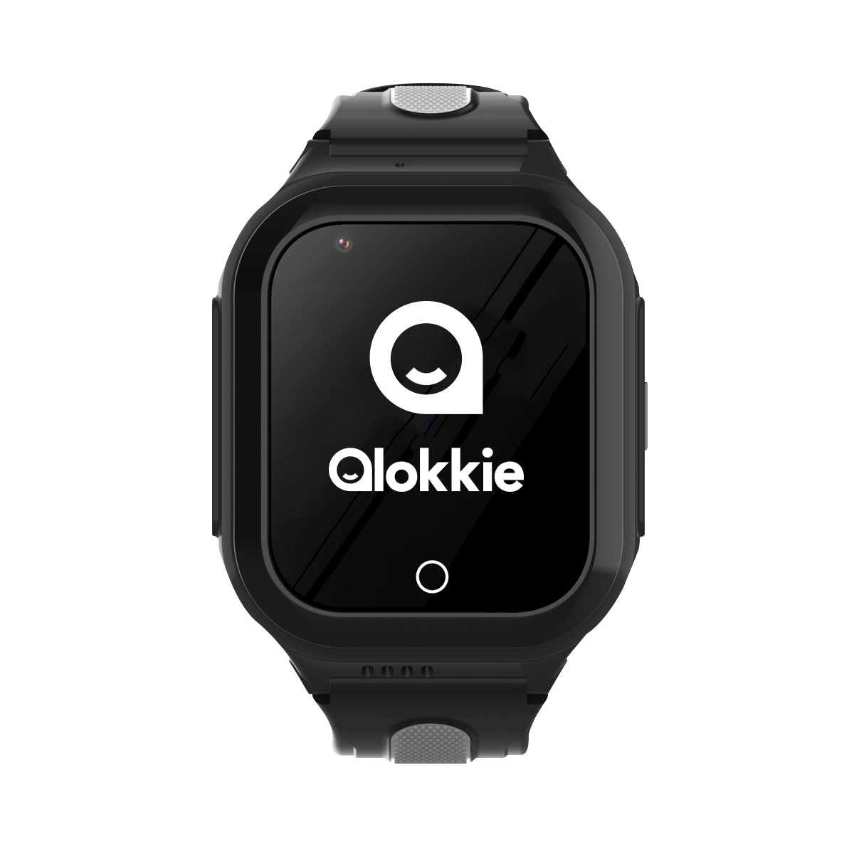 Qlokkie GPS Horloge Kind - Kiddo GO+ - Inclusief Beschermcase – Zwart