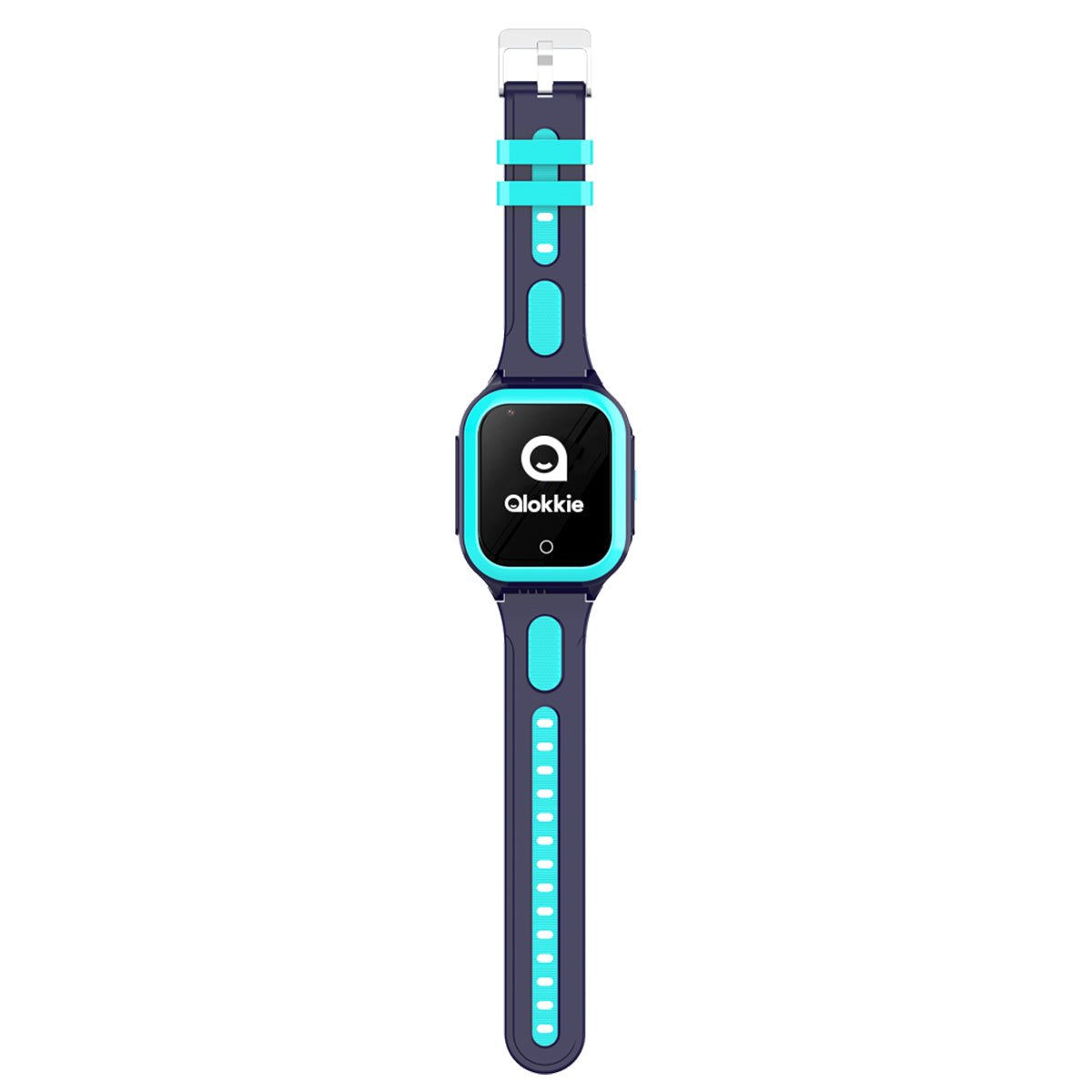 Qlokkie GPS Horloge Kind - Kiddo GO+ - Inclusief Beschermcase – Blauw