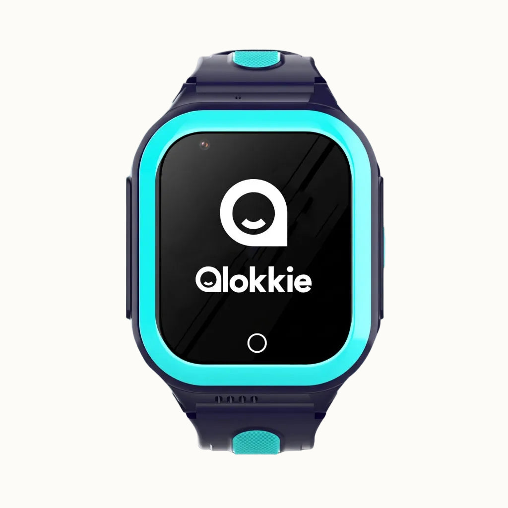 Qlokkie GPS Horloge Kind - Kiddo GO - Blauw