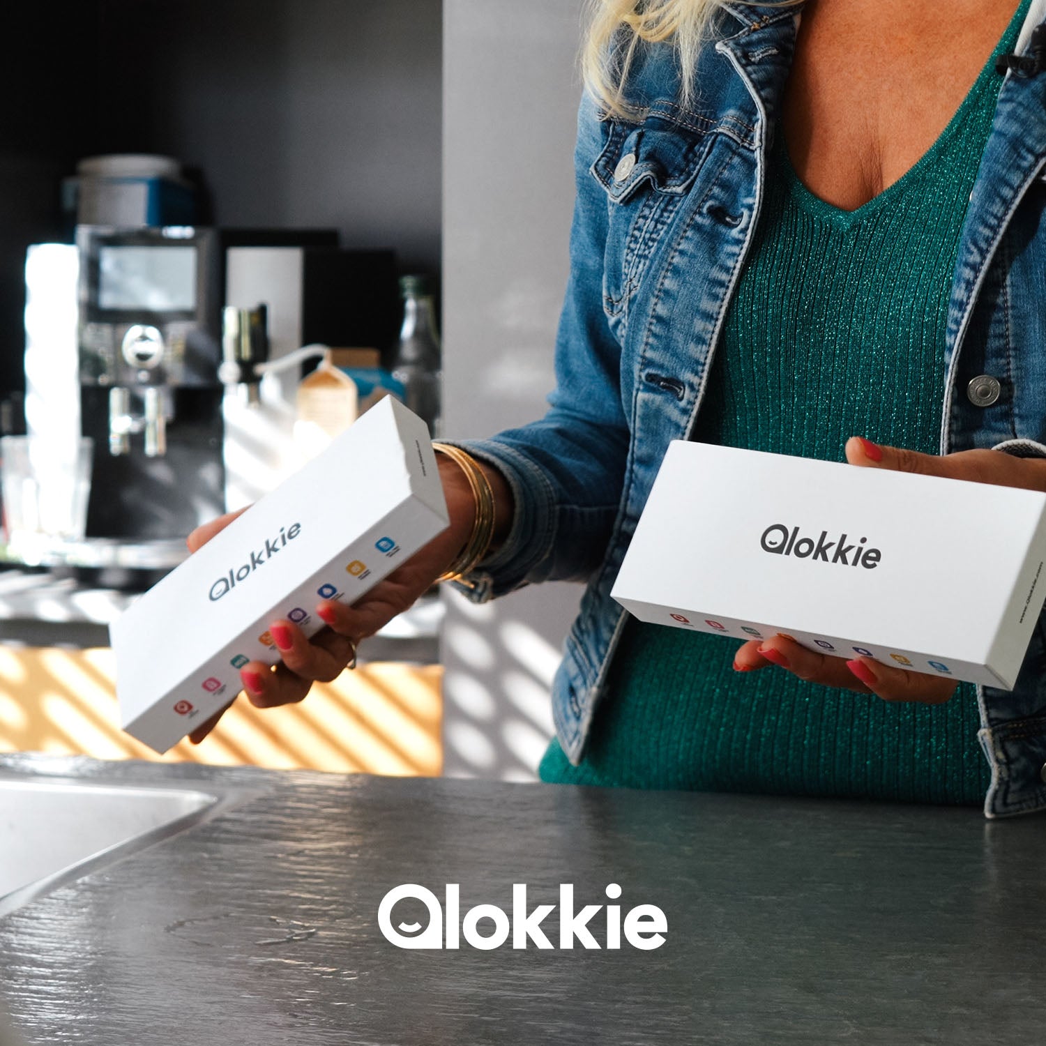 Qlokkie GPS Horloge Kind - Kiddo Next - Whatsapp - Blauw