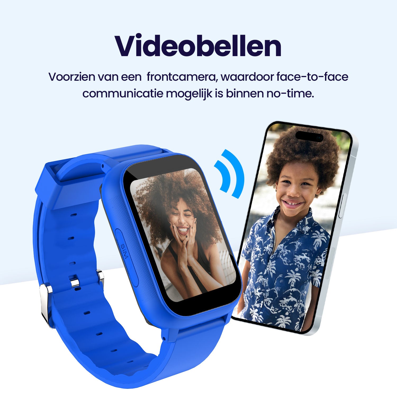 Kiddo Slim Pro – GPS-horloge voor kinderen | Blauw