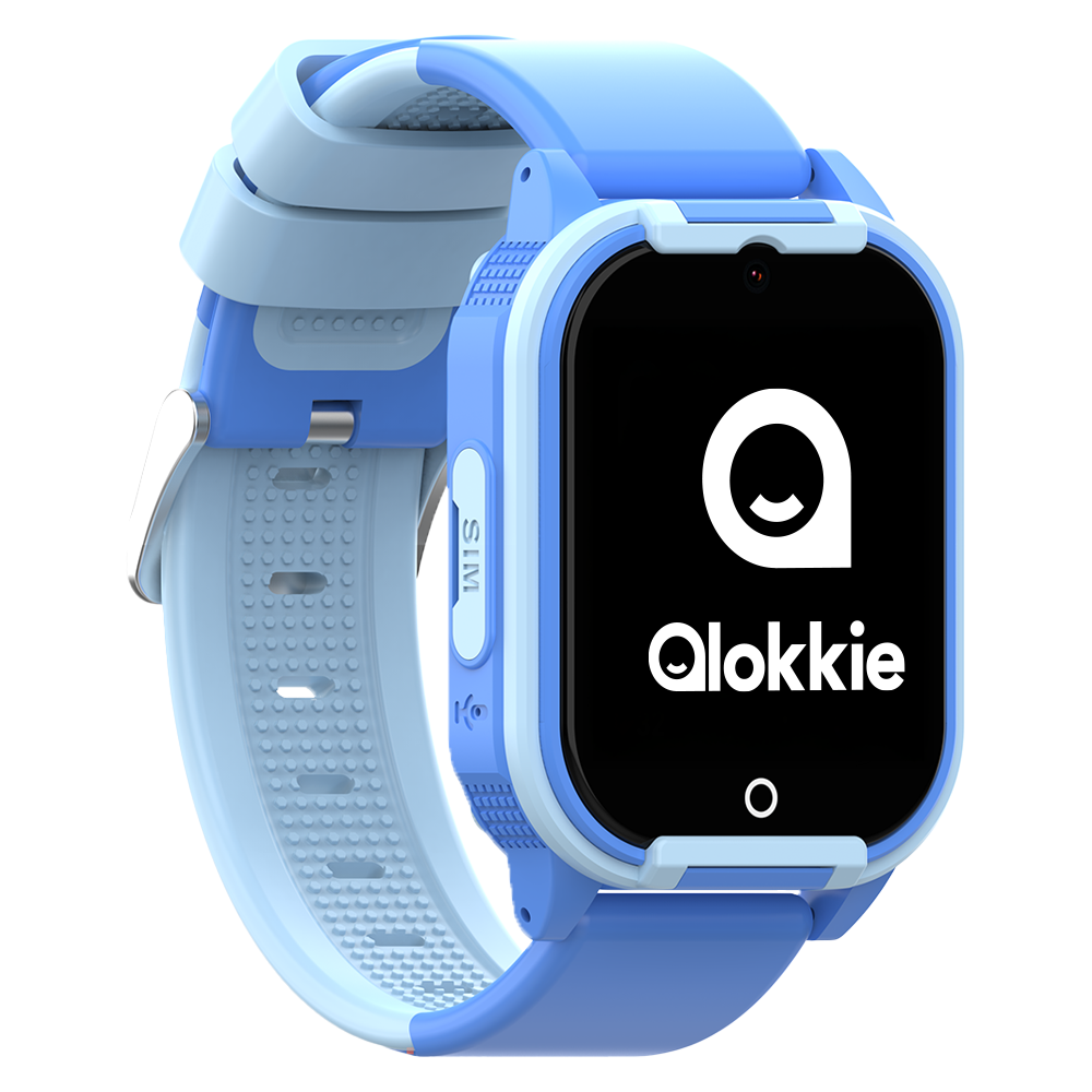 Qlokkie GPS Horloge Kind - Kiddo Lite - Blauw