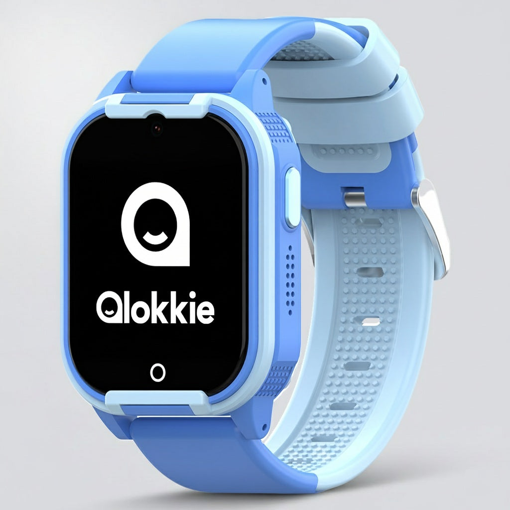 Qlokkie GPS Horloge Kind - Kiddo Lite - Blauw