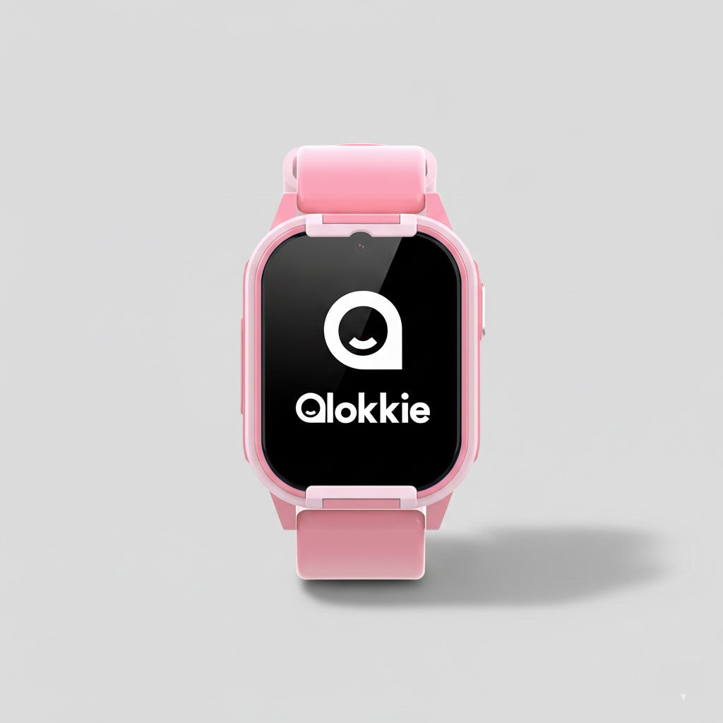 Qlokkie GPS Horloge Kind - Kiddo Lite - Roze
