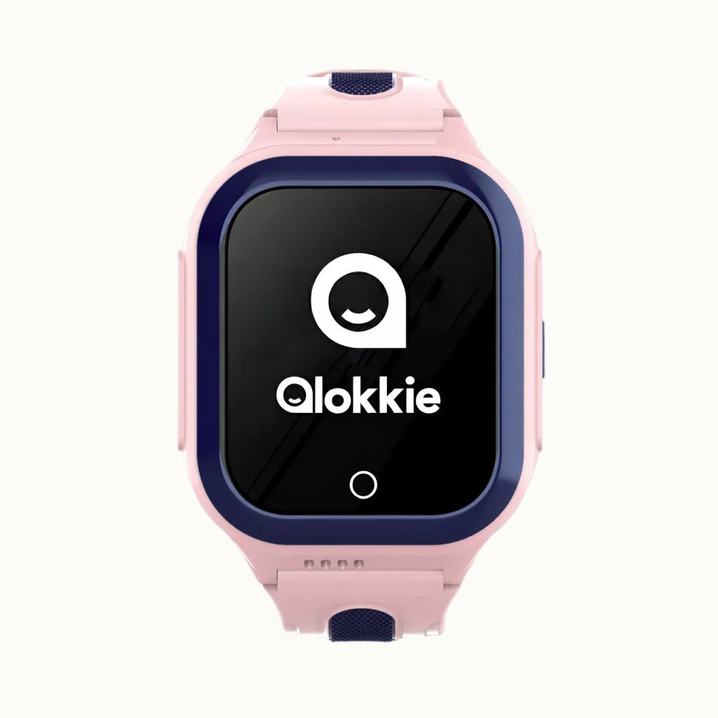 Qlokkie GPS Horloge Kind - Kiddo GO - Roze