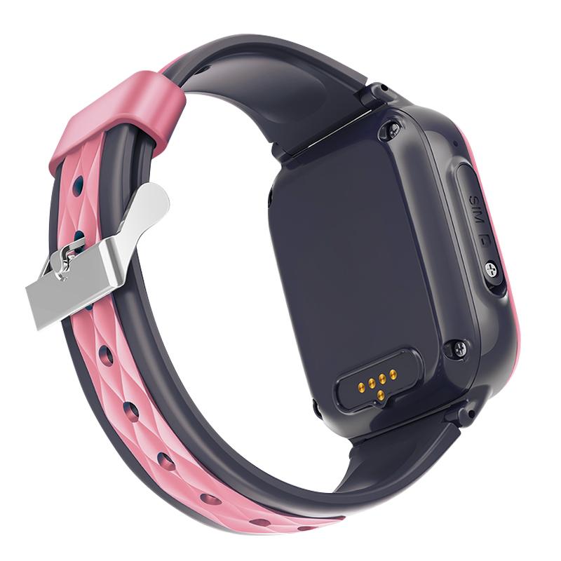 Qlokkie Kiddo 15 | Watch strap - Pink