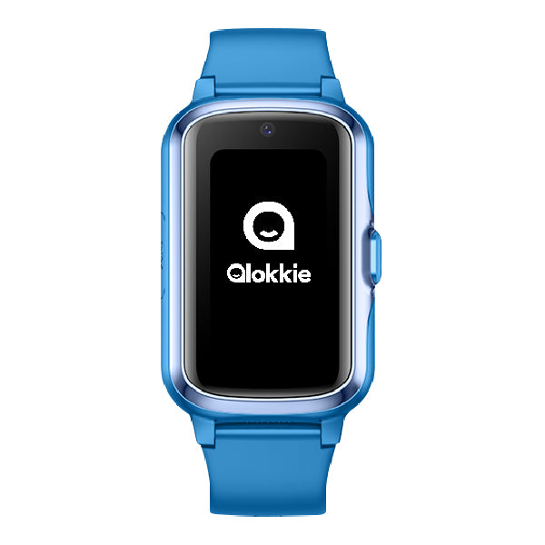Qlokkie GPS Horloge Kind - Kiddo Slim - Blauw