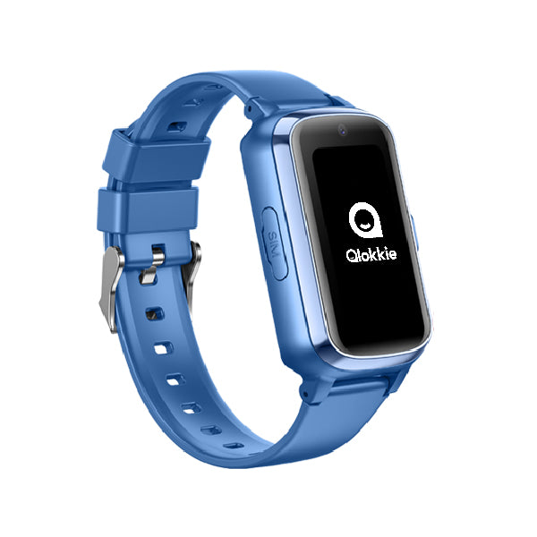 Qlokkie GPS Horloge Kind - Kiddo Slim - Blauw
