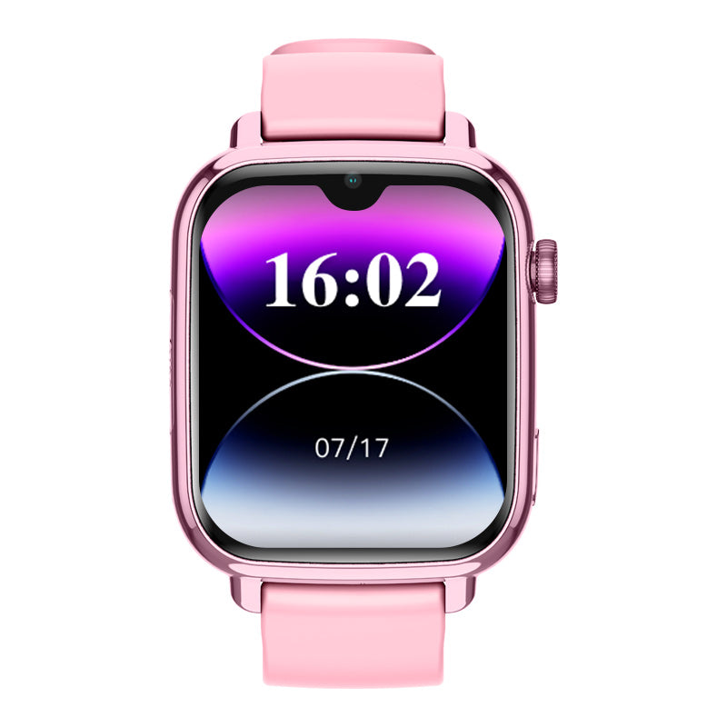 Qlokkie GPS Horloge Kind - Kiddo Explore - Whatsapp - Roze