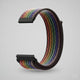 Horlogeband Klittenband- 20MM - regenboog 2