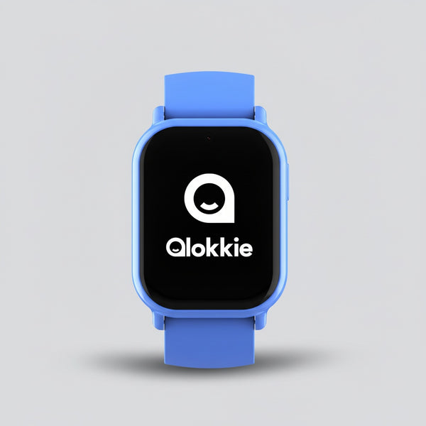 Qlokkie Kiddo Mini – Compact GPS Watch for Kids – Blue 