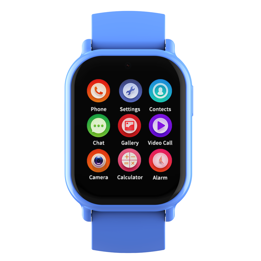 Qlokkie GPS Horloge Kind - Kiddo Mini - Blauw