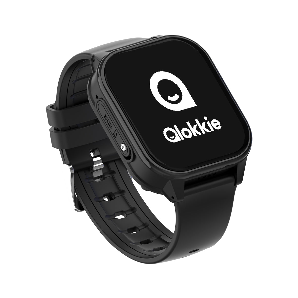 Qlokkie GPS Horloge Kind - Kiddo 23 - Whatsapp - Zwart