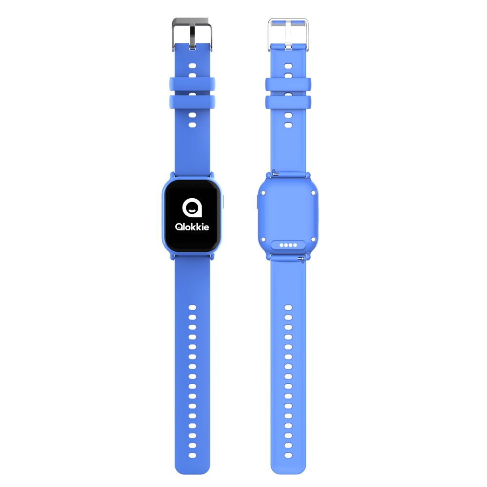 Qlokkie GPS Horloge Kind - Kiddo Mini - Blauw