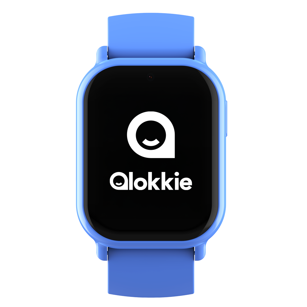 Qlokkie GPS Horloge Kind - Kiddo Mini - Blauw