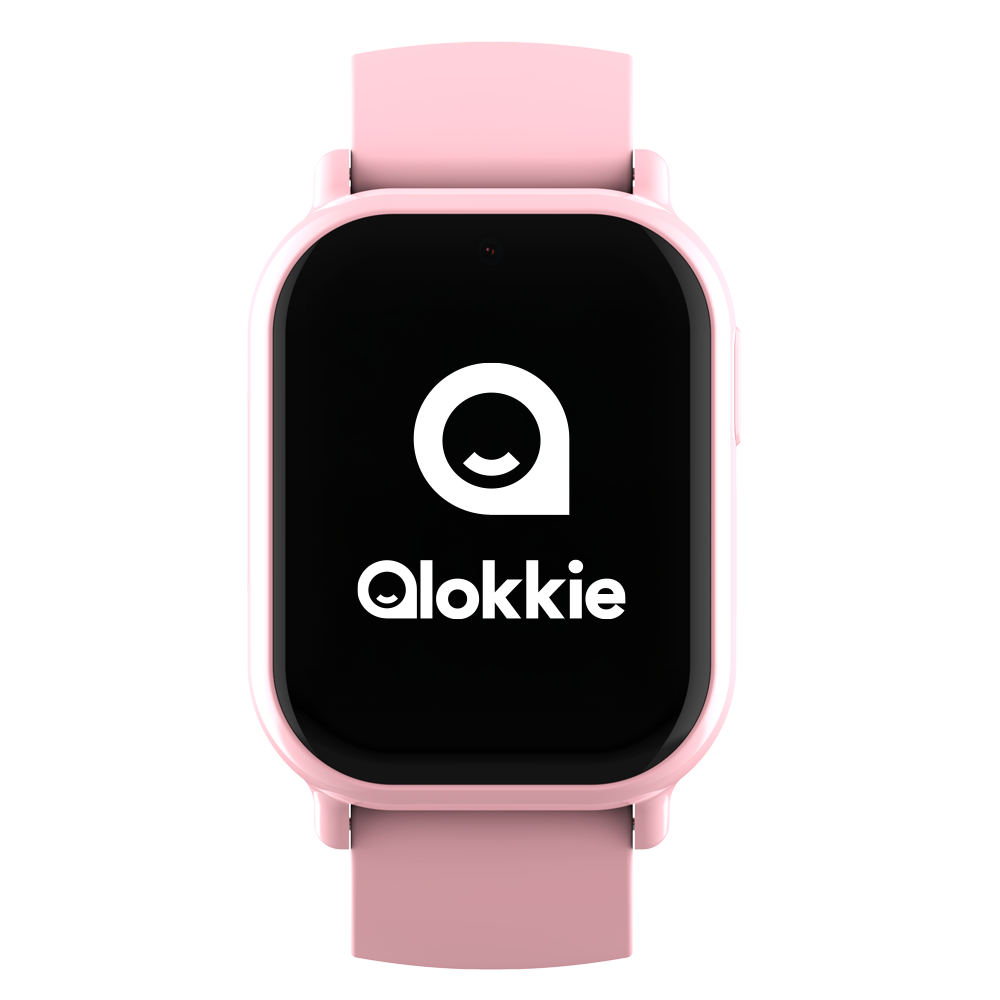 Qlokkie GPS Horloge Kind - Kiddo Mini - Roze