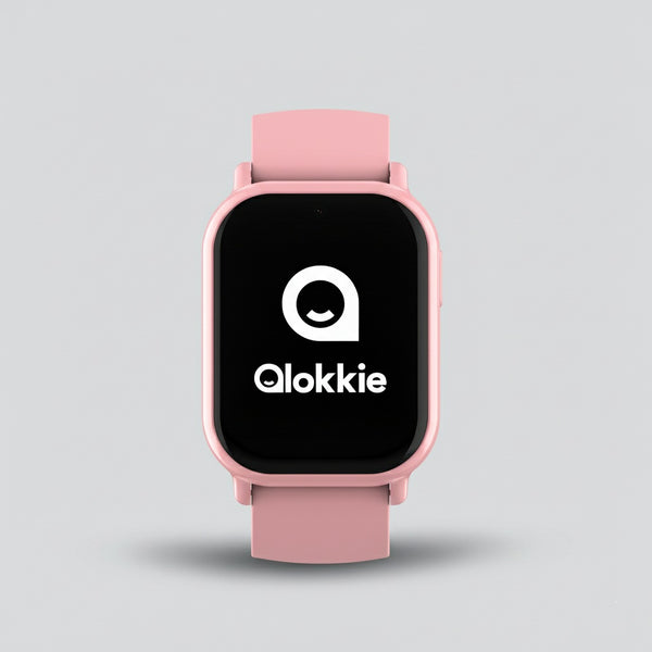 Qlokkie Kiddo Mini – Compact GPS Watch for Kids – Pink 