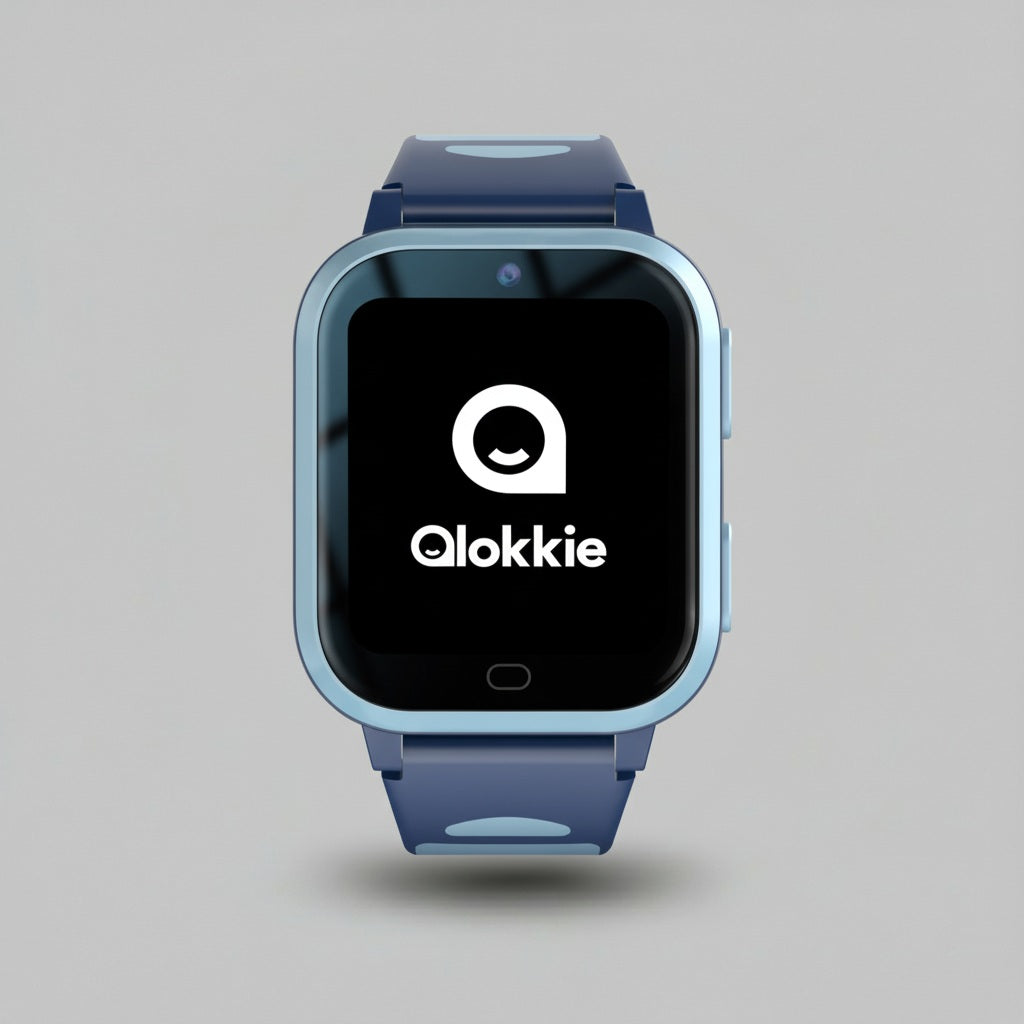 Qlokkie GPS Horloge Kind - Kiddo Next - Whatsapp - Blauw