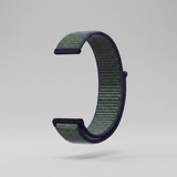 Watch strap Velcro - 20MM - Dark blue