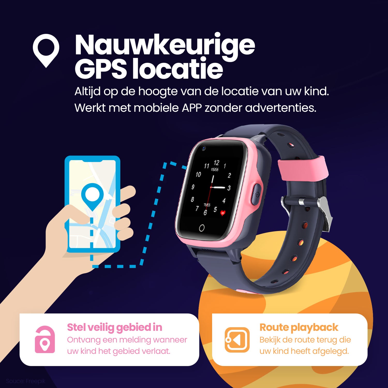 Gps horloge zonder simkaart sale